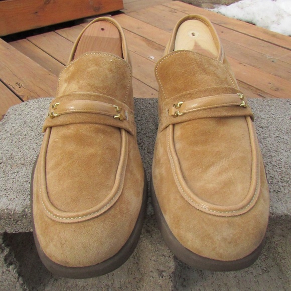 Tan Suede Vintage Hush Puppies Loafers main image 8
